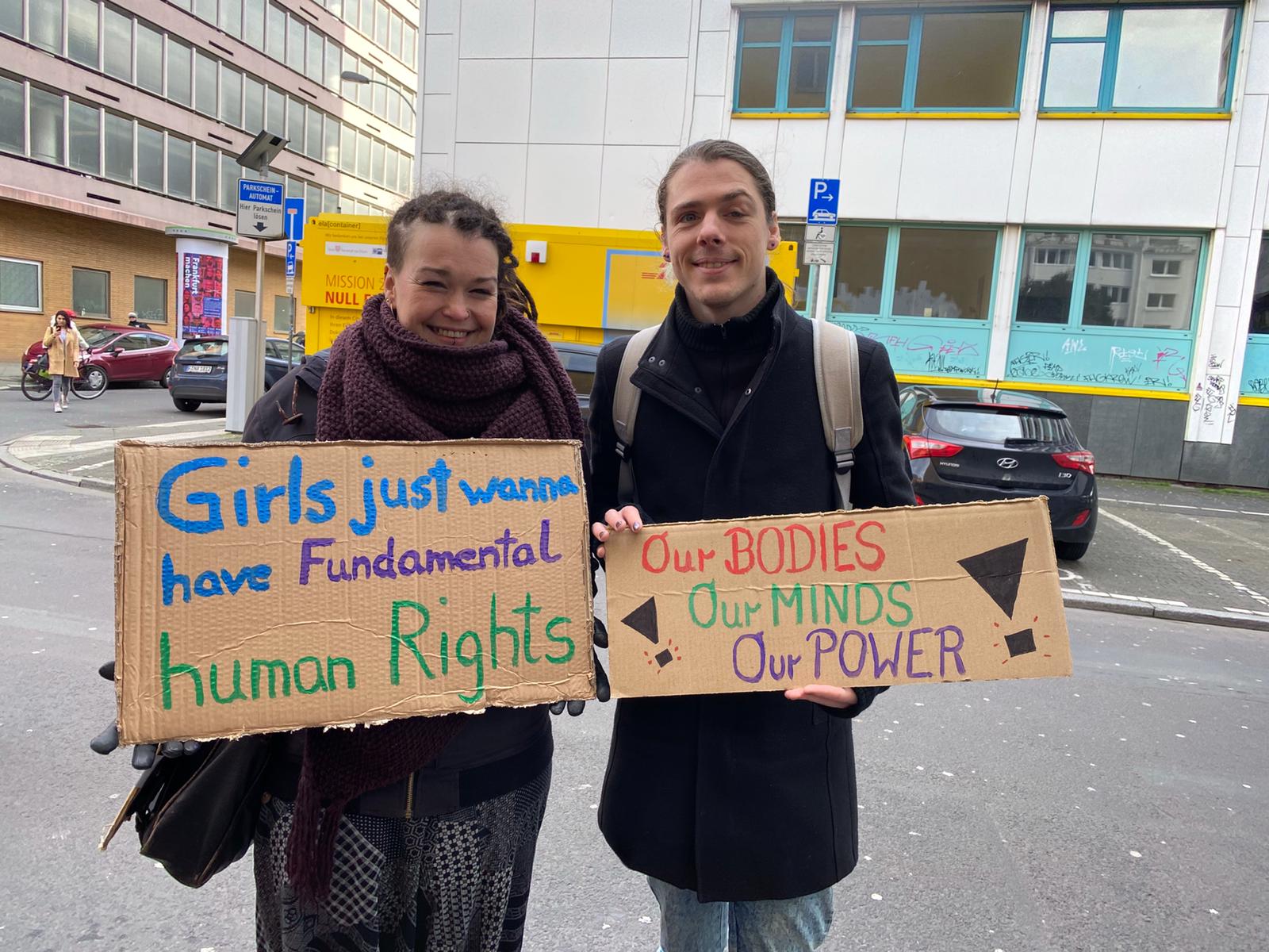 8. März 2020: Frauen* und Queers rufen zum Frauen*Streik in Frankfurt